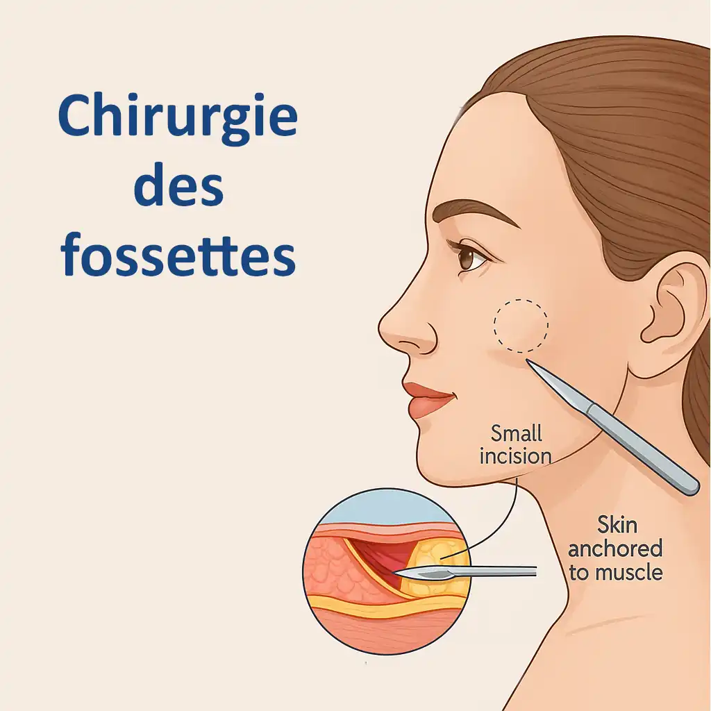 chirurgie des fossettes