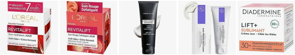 crème peau terne rides