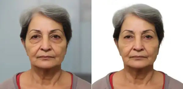 blepharoplastie avant apres