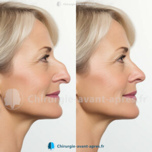 rhinoplastie Amiens avant apres