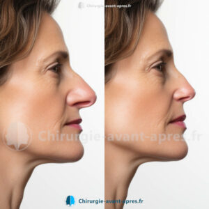 rhinoplastie Brest avant apres