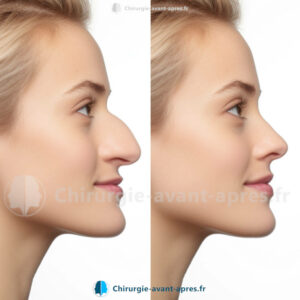 rhinoplastie Grenoble avant apres