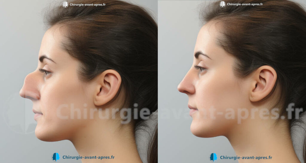 rhinoplastie bosse sur le nez