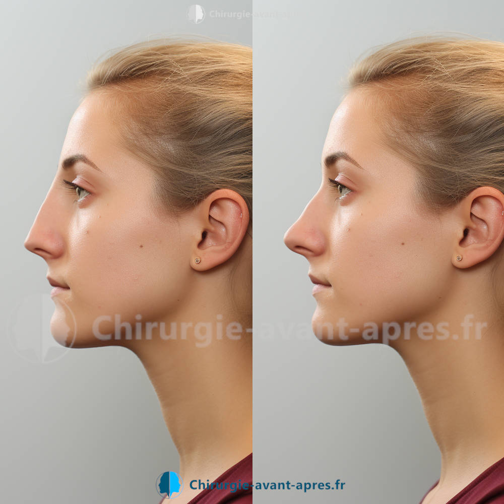 rhinoplastie chirurgie avant apres